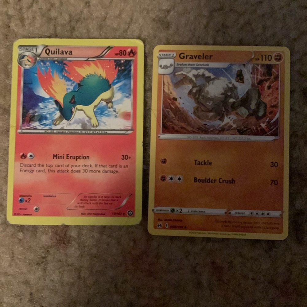 Pokémon cards 5+